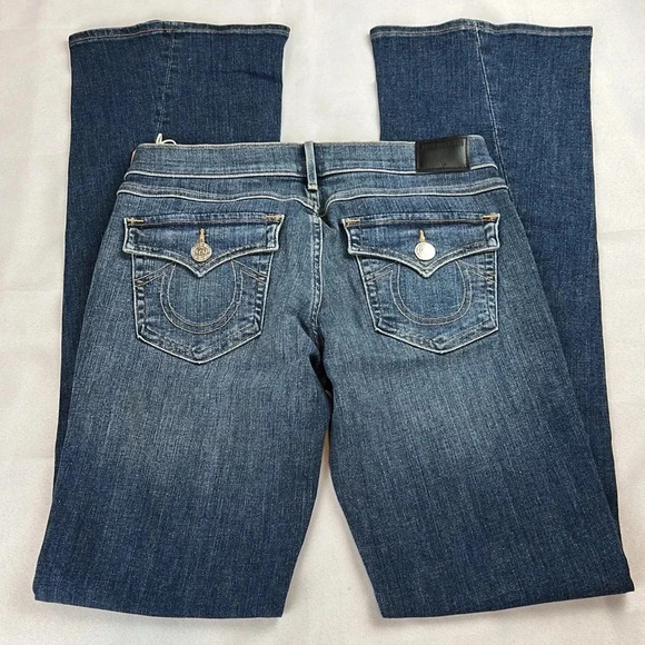 NWT‎ True Religion Joey Flare Flaps Jean Size 27 - Picture 3 of 16
